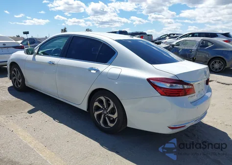 2016 Honda Accord Ex z USA, uszkodzony, nr VIN 1HGCR2F75GA049848